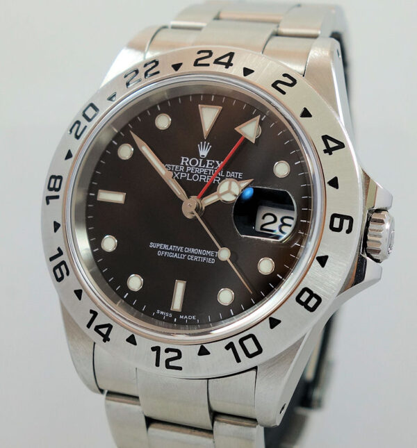 Rolex Explorer II  Black-dial  16570 Box & Card c 2000