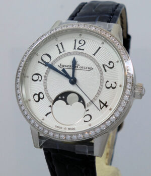 Jaeger-LeCoultre Rendez-Vous Moon Medium Diamond Dial, Diamond Bezel 34mm Steel 2022 Q3578430 *UNUSED*