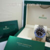 DSC03857 ROLEX GMT MASTER II Batman 126710BLNR. UNUSED 2022. BOX & CARD.