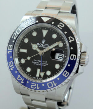 ROLEX GMT MASTER II  Batman 126710BLNR. UNUSED 2022.   BOX & CARD.