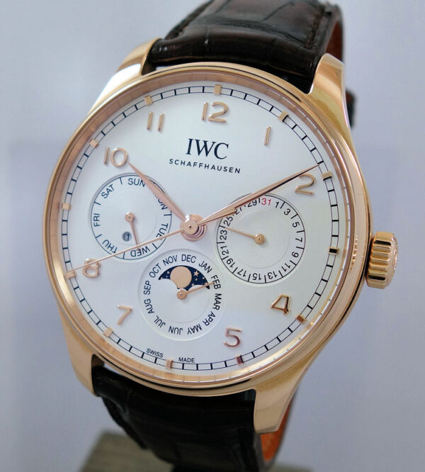 IWC Portugieser Perpetual Calendar IW344202 18k Gold Box & Card 2022