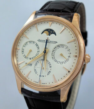 Jaeger-LeCoultre Master Ultra Thin Perpetual Calendar Rose Gold Q1302520 JAN 2022