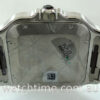 DSC04237 Cartier SANTOS DE CARTIER Large size WSSA0037 BLACK DIAL New in Box! FEB 2022