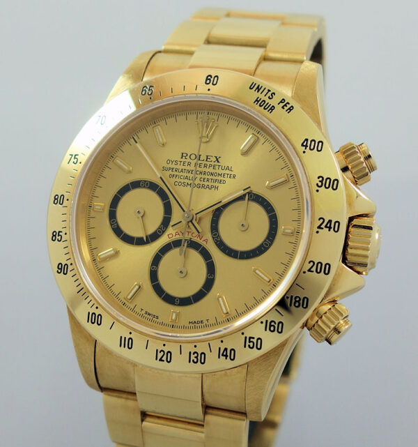 Rolex 18k Yellow-Gold Rare 16528 ZENITH  Daytona  C1991 .... "It's GONE"