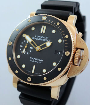 Panerai PAM 684 Luminor Submersible 1950 18k Oro Rosso 2021 Box & Card