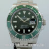 DSC04747 Rolex Submariner 116610LV GREEN HULK Box & Card 2017