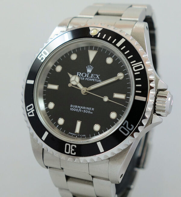 Rolex Submariner Non-Date 2-Line 14060 1998 with Box & Papers