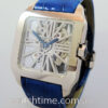 DSC05050 Cartier Santos Dumont Skeleton White Gold XL W2020033 #158