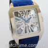 DSC05056 Cartier Santos Dumont Skeleton White Gold XL W2020033 #158