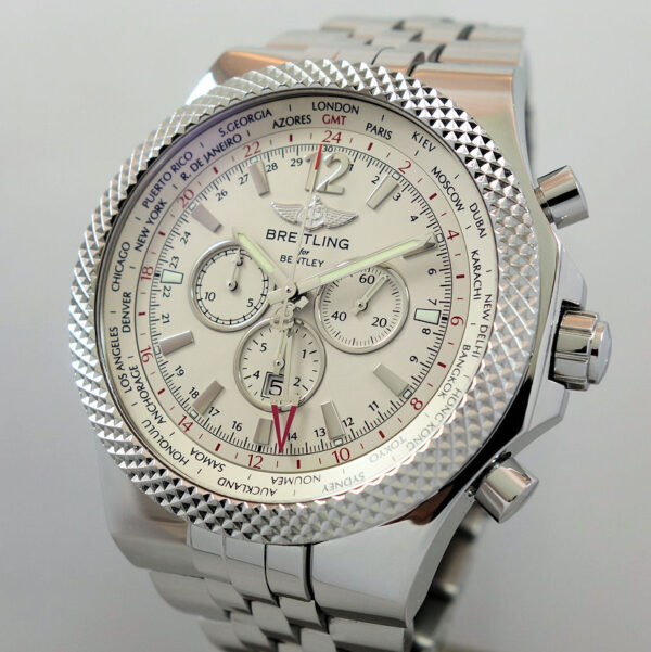 BREITLING for Bentley GMT Chronograph A47362 Steel 47mm