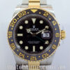 DSC05754 Rolex GMT II 18k Gold & Steel 116713LN 2019 Box & Card