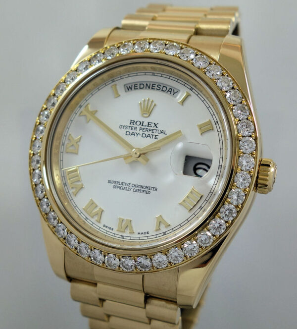 Rolex Day-Date II 41mm 18k Yellow-Gold  218238 SOLD