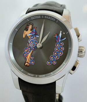 Ulysse Nardin Hourstriker Pin-Up Ltd. Edn. #2/28 Platinum 6106-130/E2-PINUP