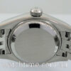 Rolex Lady Datejust Steel & 18k White-Gold, Black Diamond dial  179174