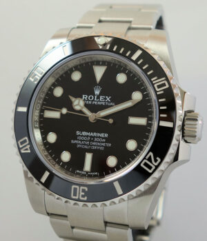 Rolex Submariner 114060  Ceramic NON-DATE 2019 40mm Box.