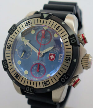 SWISS Military 20000ft DIVER’S CHRONO, BLUE DIAL ref. 1947