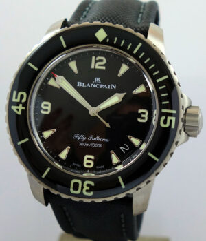 Blancpain Fifty Fathoms 501512B30B52A  UNUSED  JUNE 2020