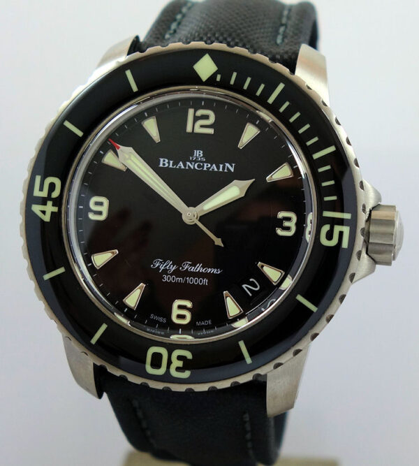 Blancpain Fifty Fathoms 501512B30B52A "UNUSED" JUNE 2020