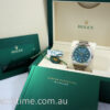 Rolex Milgauss Blue Dial, Green Crystal  116400GV  2021