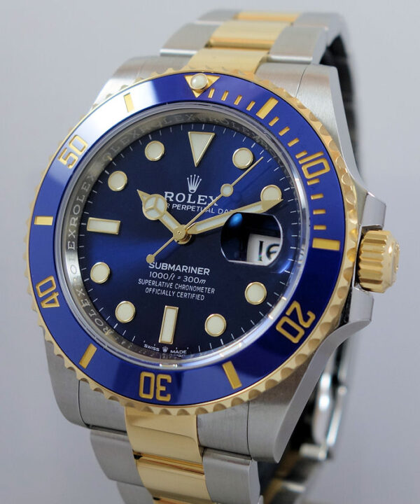 Rolex Submariner 126613LB Blue-dial 41mm  B&P  March 2022