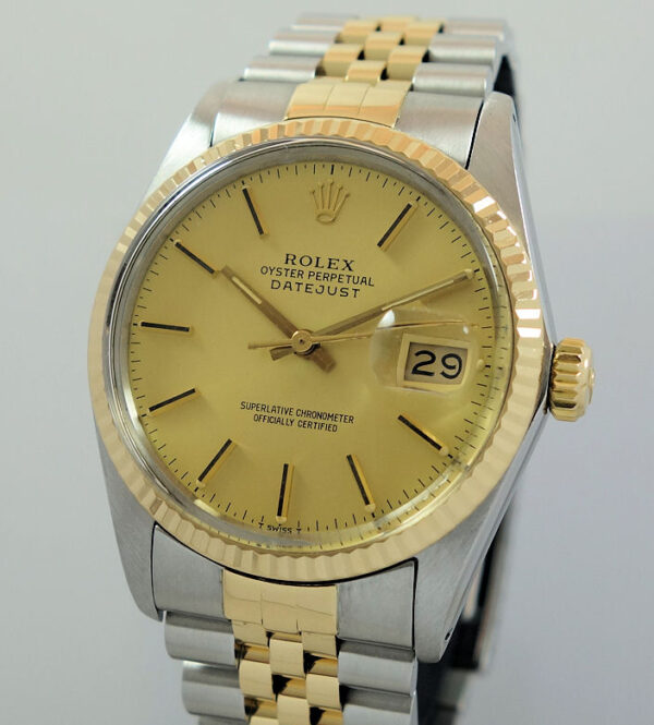 Rolex Datejust 18k Gold & Steel  16013 c1985