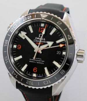 Omega Seamaster Planet Ocean GMT 232 32 44 22 01 002 Black dial    UNUSED   