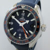 Omega Seamaster Planet Ocean 600M Co-Axial GMT 232.32.44.22.03.001 Blue dial "UNUSED"