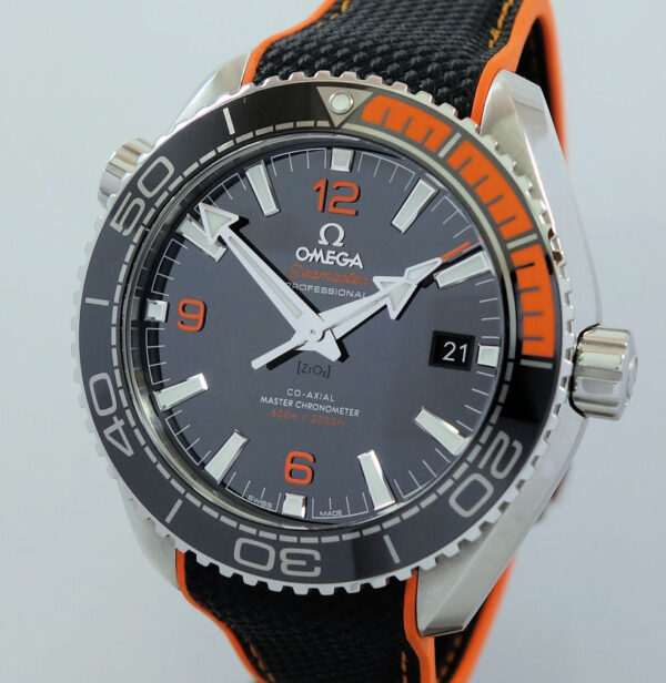 Omega Seamaster Planet Ocean 600m  43.5mm Orange / Black bezel 215.32.44.21.01.001