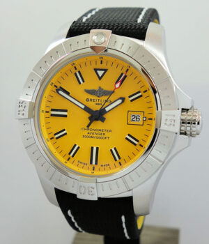 Breitling Avenger Automatic 45 Seawolf A17319 Yellow-dial  UNUSED 