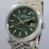 DSC08379 Rolex Datejust 36 Fluted Olive Green Palm Motif Jubilee 2022 *UNUSED* SOLD!!!