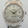 Rolex Datejust II  41mm Silver dial, White-Gold bezel 116334 Box & Card