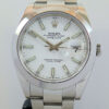 Rolex Datejust 41 White Dial 126300 Nov 2019 Box and Card