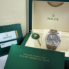 DSC08546 Rolex Oyster Perpetual Rhodium Dial 36mm 116000 Sep 2018 Box & Card