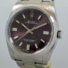 DSC08590 Rolex Oyster Perpetual Red Grape Dial 36mm 116000 Sep 2019 Box & Card