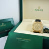 DSC08994 Rolex Sky-Dweller Yellow Gold Oysterflex 326238 Box & Card. Aug 2021
