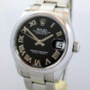DSC09290 Rolex Datejust 31mm Black Roman Dial 278240