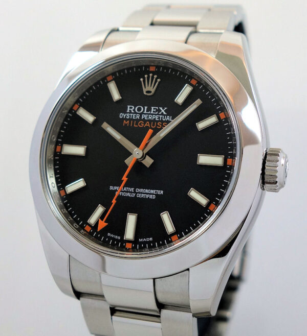 Rolex Milgauss 116400 Black-dial Box & Card