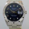 Rolex Oyster Date 15210  Blue-dial Box & Papers