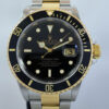 DSC00112 Rolex Submariner 16613 Black-dial 18k & Steel Box & Card