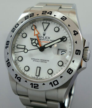 Rolex Explorer II Polar White dial 226570 2021 Box   Card