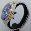 Rolex Submariner 116613LB "Flat" Blue-Dial  Box & Card