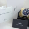 DSC09514 IWC Pilot Chronograph Blue dial IW388101 New 41mm Model *UNUSED* 2022 Box and Card
