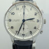 DSC09525 IWC Portugieser Chronograph IW371605 41mm Blue Numerals *UNUSED* Box & Card