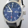 DSC09536 IWC Pilot Chronograph Blue dial IW388101 New 41mm Model *UNUSED* 2022 Box and Card
