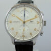 DSC09587 IWC Portugieser Chronograph IW371604 41mm Gold Numerals *UNUSED* Box & Card