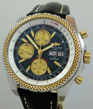 BREITLING for Bentley GT 18k & Steel  Ltd. Edn. Green-dial  D13362