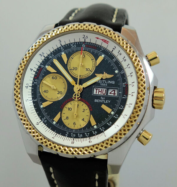 BREITLING for Bentley GT 18k & Steel  Ltd. Edn. Green-dial  D13362