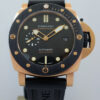Panerai Submersible Goldtech OroCarbo 44mm Automatic Pam1070 Box & Card