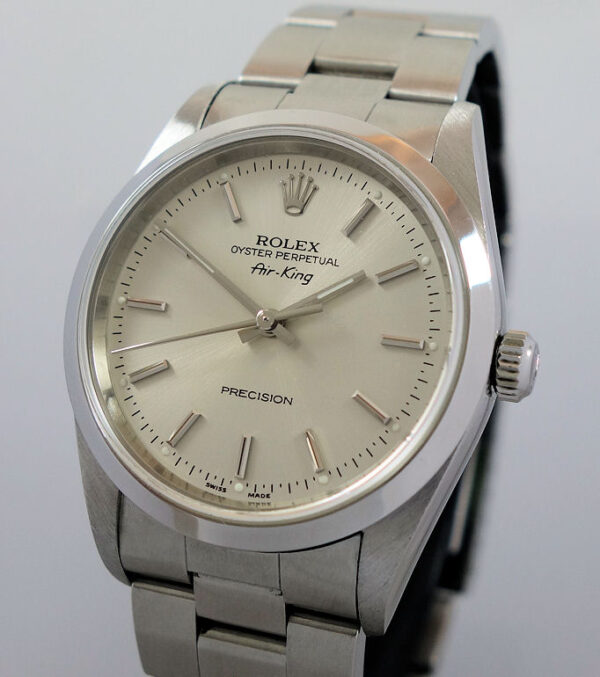 Rolex Air-King 14000M Silver dial 2001