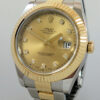 Rolex Datejust II 18k & Steel, Diamond-dial 116333 Box & Papers